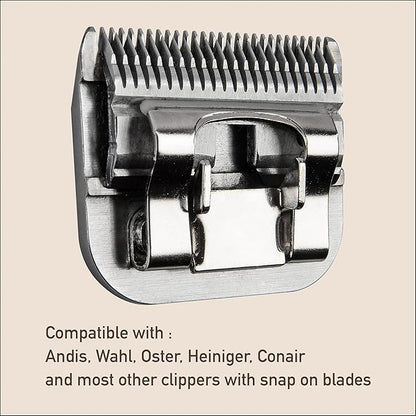 FURZONE Detachable Blade - Size 4F Blades 3/8", Made of Extra Durable Japanese Steel, Compatible with Most Andis, Oster, Wahl A5 Clippers