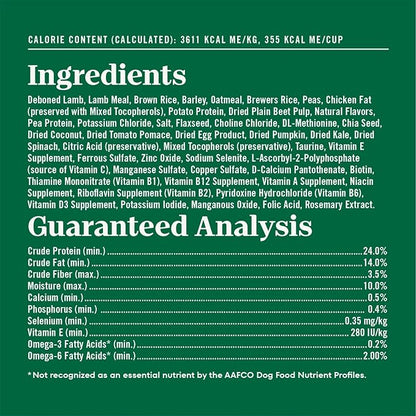 Nutro Natural Choice Adult Dry Dog Food, Lamb & Brown Rice Recipe, 30 lb. Bag