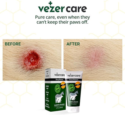 Resin & Honey Wound Care Ointment – Dog Paw Balm – Natural Alternative to Manuka Honey for Hot Spots, Itchy Skin & Cuts. Dogs, Horses, Cat Paw Ointment Safe to Lick & Steroid-Free 1.7oz
