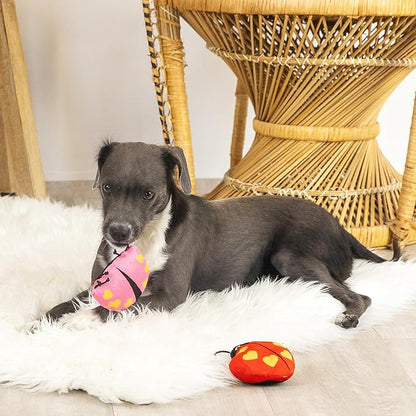 Fringe Studio Plush Dog Toy, Buggy for You, Small 3 Piece Set, Pet Shop Collection (662028)