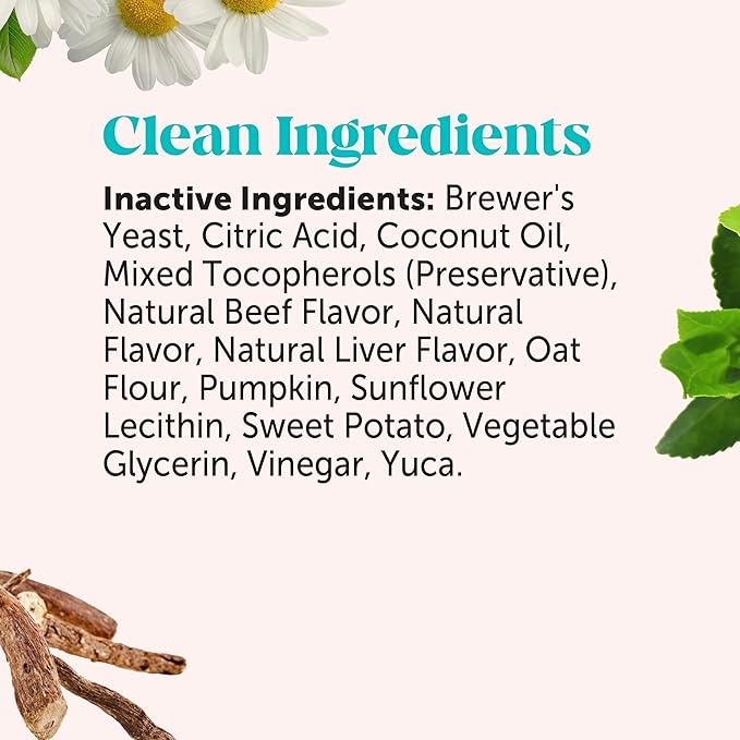 Natural Hemp Calming Chews for Dogs - Calming Aid Supplement for Occasional Anxiousness with Valerian Root, Chamomile, + Magnesium - Stress, Separation & Thunder Support - (Chicken, 90 Count)