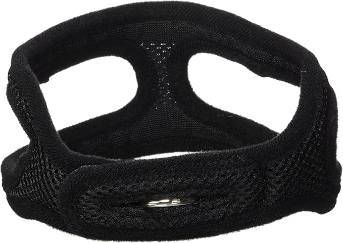 ChokeFree Velpro Mesh Pet Shoulder Harness Collar, 15"-16", Black
