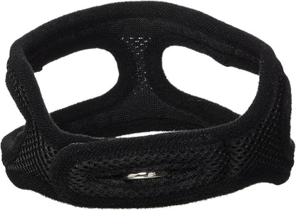 ChokeFree Velpro Mesh Pet Shoulder Harness Collar, 15"-16", Black