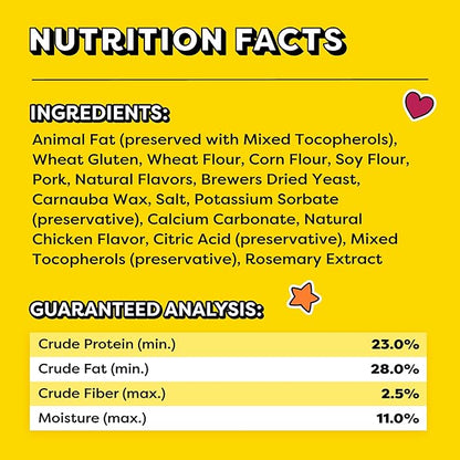 Temptations Tender Fills Crunchy and Soft Adult Cat Treats, Roasted Chicken Flavor, 4.6 oz. Pouch (Pack of 10)