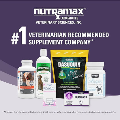 Nutramax Laboratories Denamarin Liver Health Supplement for Medium Dogs - With S-Adenosylmethionine (SAMe) and Silybin, 30 Tablets