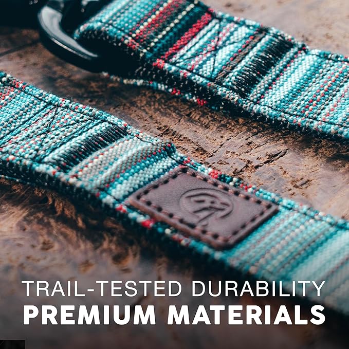 Embark Adventure Dog Collar – Stylish & Durable Nylon Collar for Medium Dogs, Comfortable & Adjustable Pet Collar for Medium Sized Dog with Strong Buckles