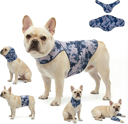 DAJIDALI® Dog & Cat Anxiety Vest & Female Spay Recovery Suit – Silent No-Velcro Calming Wrap – Universal Fit for All Breeds (Including Corgi & Frenchie)