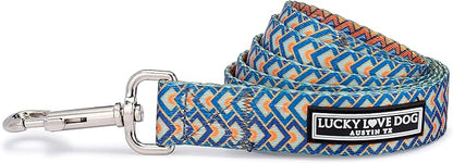Lucky Love Dog Leash – Soft, Durable, and Comfortable Leash with Vibrant Patterns – Stylish and Long Lasting for Large Male and Female Dogs – Murphy, Large