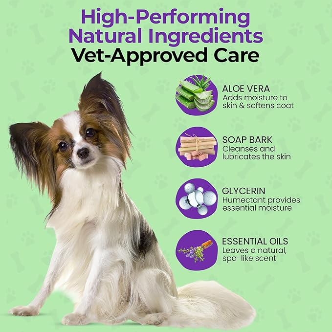 The Canine Project Luxury Daily Dog Deodorant & Grooming Spray – Long-Lasting, Odor Eliminating Pet Deodorizer Spray for Dogs’ Coat & Skin – Gentle & Clean, Irresistible Fresh Spa Scent 5.07 Fl oz.