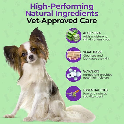 The Canine Project Luxury Daily Dog Deodorant & Grooming Spray – Long-Lasting, Odor Eliminating Pet Deodorizer Spray for Dogs’ Coat & Skin – Gentle & Clean, Irresistible Fresh Spa Scent 5.07 Fl oz.