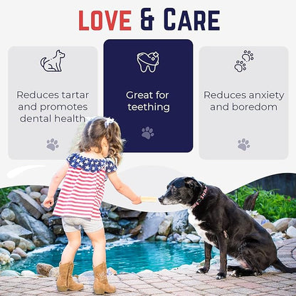 Devil Dog Pet Co. Himalayan Yak Cheese Dog Chews, Extra Large - 1 Pack, 100% Natural & Healthy, Lactose-Free, Long-Lasting Dog Treats, Premium Yak Milk Chew Bones for Dogs