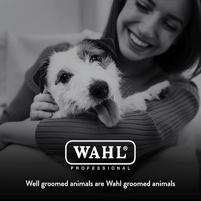 Wahl Professional Animal Bravura Pet, Dog, Cat, and Horse Corded/Cordless Clipper Kit, Purple (#41870-0423)