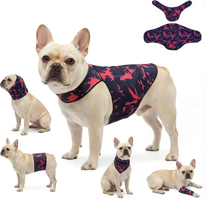 DAJIDALI® Dog & Cat Anxiety Vest & Female Spay Recovery Suit – Silent No-Velcro Calming Wrap – Universal Fit for All Breeds (Including Corgi & Frenchie)