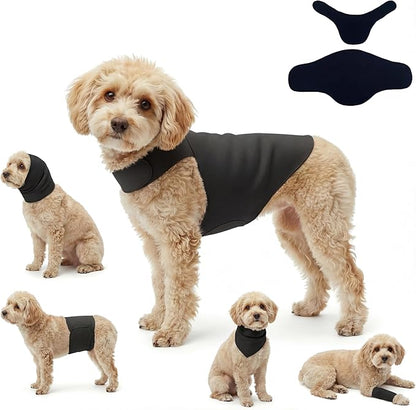 DAJIDALI® Dog & Cat Anxiety Vest & Female Spay Recovery Suit – Silent No-Velcro Calming Wrap – Universal Fit for All Breeds (Including Corgi & Frenchie)
