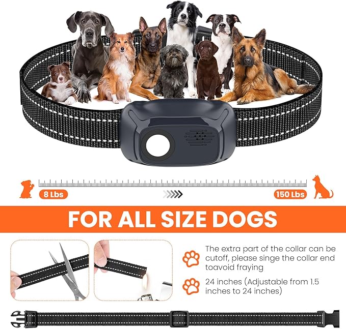 VUMXPE Dog Shock Collar - 4000FT Remote Training Collar with 4 Modes & LED Lights, IP67 Waterproof, Rechargeable E Collar for Small to Large Dogs (8-150 Lbs), Green