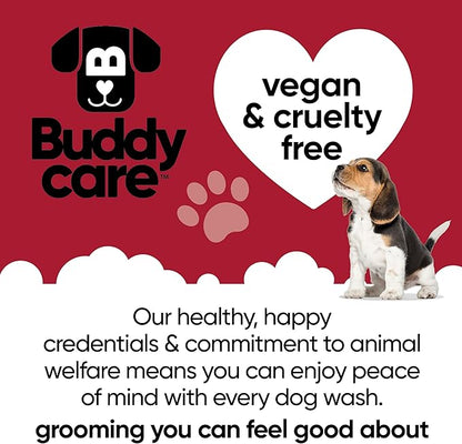 Black Cherry Dog Shampoo by Buddycare | Deep Cleansing Shampoo for Dogs | Black Cherry Scented | with Aloe Vera and Pro Vitamin B5 (50.72oz)