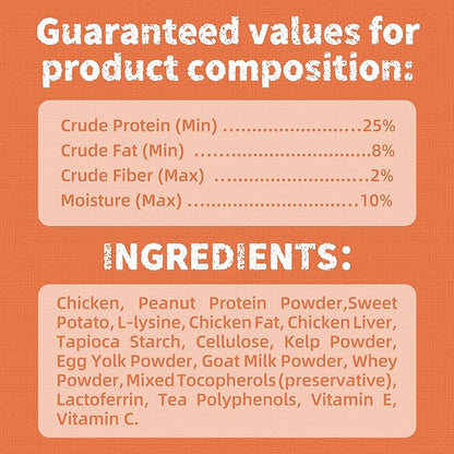 Just Try 16 oz Lysine Cat Treats - Lactoferrin Lysine for Cats Kittens to Support Immune - Cat Allergy Relief - Sneezing, Runny Nose, Watery Eyes -Training Treats