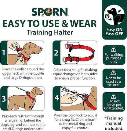 Sporn ORIGINAL TRAINING HALTER Small Blue, (10061)