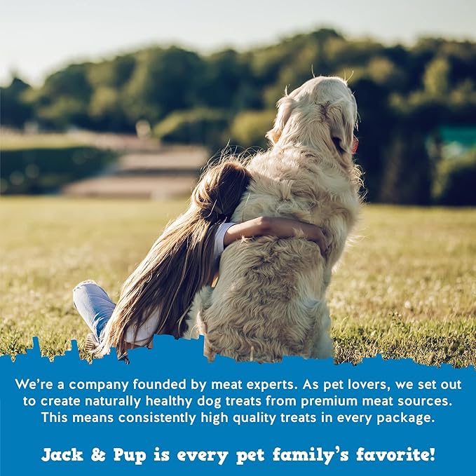 Jack&Pup 6 Inch Bladder Bully Sticks for Small Dogs (30 Pack) Single Ingredient Dog Treats, Puppy Chew Sticks