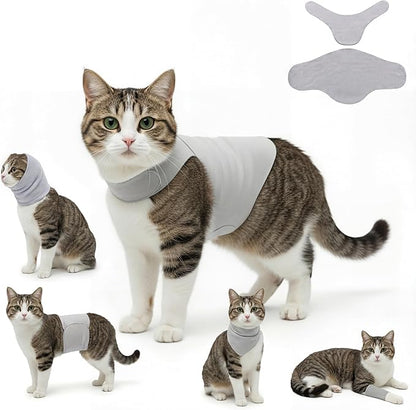 DAJIDALI® Dog & Cat Anxiety Vest & Female Spay Recovery Suit – Silent No-Velcro Calming Wrap – Universal Fit for All Breeds (Including Corgi & Frenchie)