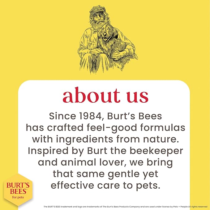 Burt's Bees for Pets Oatmeal Shampoo for Dogs with Colloidal Oat Flour and Honey - Skin Soothing Dog Oatmeal Shampoo, Dog Wash for Itchy Dry Skin, Essential Grooming Supplies, 16 Fl Oz - 6 Pack