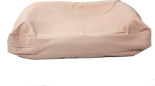 4Knines Luxury Dog Bed Cover – Waterproof Cover for Dog Bed – Heavy Duty Quilted Material – Durable, Machine Washable – USA Based Brand – Large (Tan)