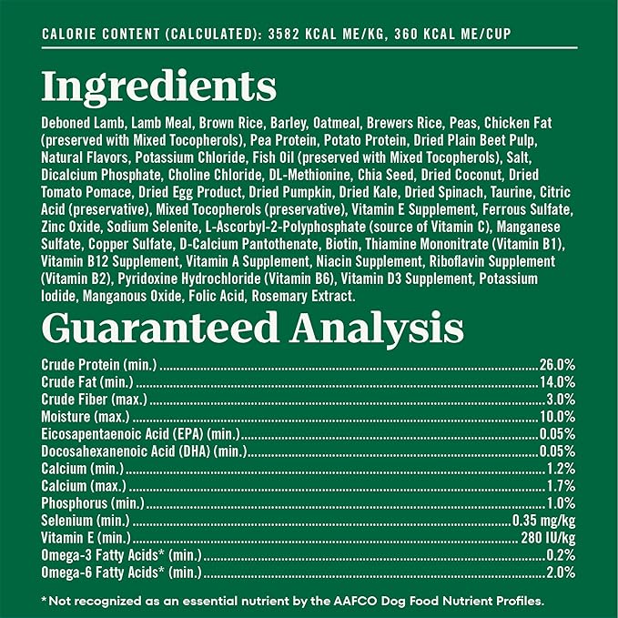 Nutro Natural Choice Large Breed Puppy Food Dry, Lamb & Brown Rice Recipe, 30 lb. Bag