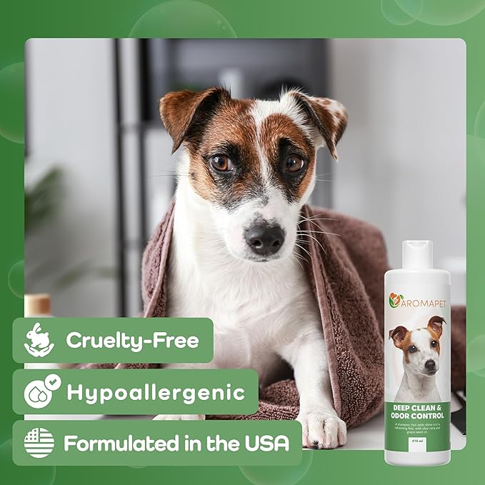 Sensitive Care -Tangle-Free-Silky Shine Softening and detangling Shampoo, Delicate Coat Clean & Odor Control Shampoo – Advanced Shine Formula for Dogs (Jack Russell, 16 Fluid Ounces)