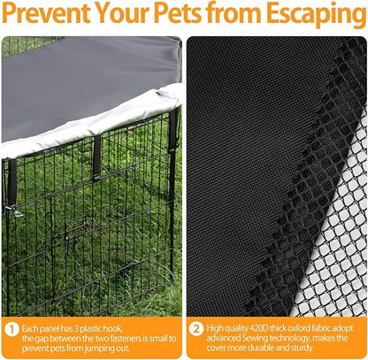 PJYuCien Bottom Pad - Fits 8 Panels 24 Inch Width Plastic/Metal Pet Pen Octagonal Dog Playpen(Note: Only Pen Bottom Pad, No Playpen)