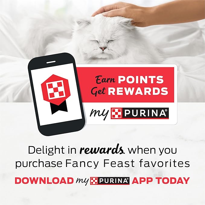 Purina Fancy Feast Appetizers Lickable Grain Free Wet Cat Food Topper Light Meat Tuna Appetizer with Scallop - (Pack of 10) 1.1 oz. Trays