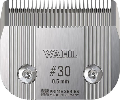 Wahl Pro Animal Prime Series Blades - Professional Fine Tooth Pet Clipper for Horse, Cat & Dog Grooming - Made from High-Carbon Steel - #30, 0.5mm