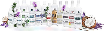 Lillian Ruff PRO Formula Oatmeal Dog Conditioner - Nourishing & Calming Relief for Allergies & Sensitive Skin - Detangles, Softens & Adds Shine with Oatmeal, Coconut Oil & Lavender - USA (Gallon+Pump)
