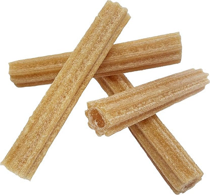 Himalayan Dog Chew Churro Yak Cheese Dog Chews, 100% Natural, Long Lasting, Gluten Free, Healthy & Safe Dog Treats, Lactose & Grain Free, Protein Rich, for All Breeds, Soft, Real Chicken Flavor, 4 oz