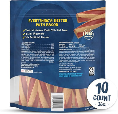 Purina Busy With Beggin' Dog Treats, Twist'd - 10 Count (Pack of 1)