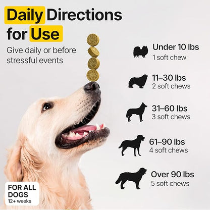 ZOOMEZEN Flea and Tick Prevention for Dogs Chewable – Natural Flea Pills for Dogs, All Breeds & Ages, Chicken Flavor – Dog Flea and Tick Treatment Chewable Supplement – 2 Pack, 340 Count, Made in USA
