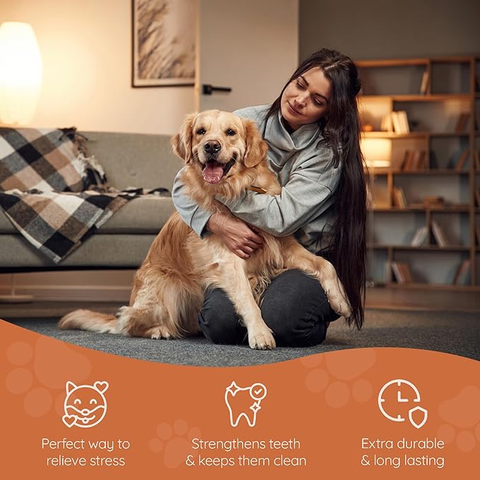 Wildfang® Briar Wood Chewing Root, XXL - Splinter Free Wood Dog Chew Toys for Aggressive Chewer, Odorless Natural Teething Toys Dogs Dental Health, Healthy Gums (for Dogs Over 132 lbs), Pack of 1