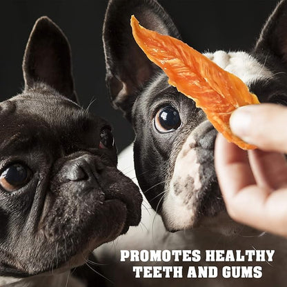 Beloved Pets Dog Treats Chicken Jerky 1.5 lb – Dog Food & High Protein Chews for Large, Medium & Small Breeds – Natural Healthy Training Snacks Strips – Human Grade Bulk Soft Pack – Made for USA