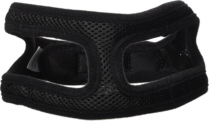ChokeFree Velpro Mesh Pet Shoulder Harness Collar, 17"-18", Black