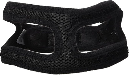 ChokeFree Velpro Mesh Pet Shoulder Harness Collar, 17"-18", Black