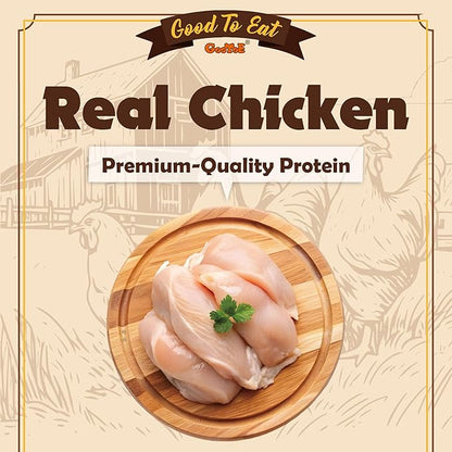 Gootoe Dog Treats, Chicken Jerky for Dogs - Premium Dog Training Treats; High-Protein, Gluten-Free, Hypoallergenic, Grain-Free, Chicken Sticks, 1.5 lb