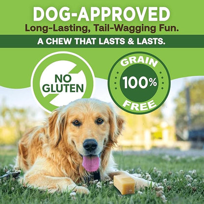 EcoKind Premium Gold Yak Cheese Himalayan Dog Chews, Healthy Dog Treats for Small Dogs, All Natural, High Protein Dog Chew, Cheese, Small - 16 Chews