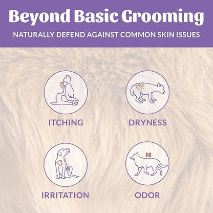 Skout’s Honor Probiotic Natural Dog Shampoo and Conditioner with Avocado Oil & Omega-3s, Gentle Puppy Shampoo, Hydrating Dog Conditioner, 97% Natural, Paraben & Sulfate-Free, Cruelty-Free, 16 oz