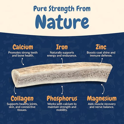 K9warehouse Natural Split Elk Antlers for Dogs - Premium Grade Dog Antler Chews - Long-Lasting Deer Antles Ideal for Aggressive Chewers - Safe USA Sourced Chew for Medium and Large Dogs - 1 Pack