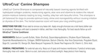UltraCruz® Canine Shampoo, 1 Gallon