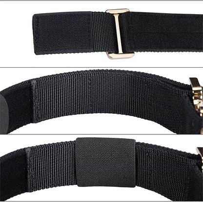 EXCELLENT ELITE SPANKER Tactical Dog Collar Military Adjustable Heavy Duty Training Dog Collar with Metal Buckle and Control Handle(Black)