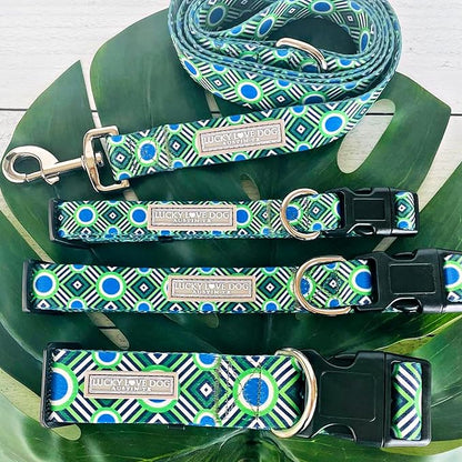Lucky Love Dog - Adjustable Dog Collar with Easy Click Buckle for Small Dogs, Durable, & Comfortable for Male & Female Dogs, Pet Collar for Puppies & Adult Dogs - Leo, Small