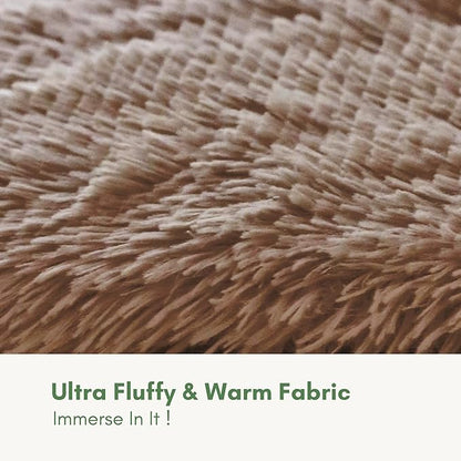 petfelix Self-Warming Cat Mat, Non-Skid Thermal Pet Blanket for Indoor & Outdoor Cats, Washable Insulated Mat for Cat House or Carrier, 24"x20", Brown