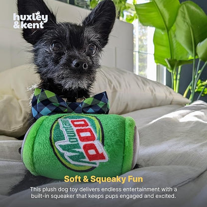 Huxley & Kent Funny Dog Toy w/Squeaker – Power Plush Squeaky Dog Toys for Small, Medium & Large Dogs – Soft Stuffed Animal for Indoor Play & Fetch - Mountain Poo, Small