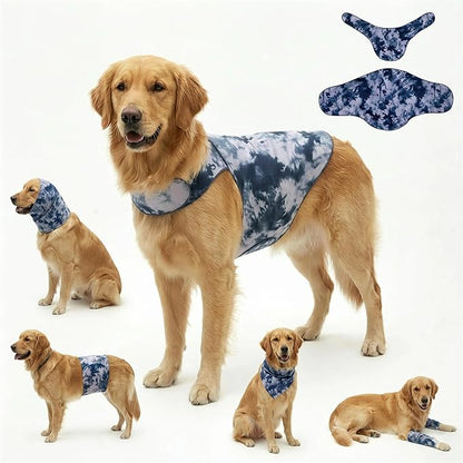 DAJIDALI® Dog & Cat Anxiety Vest & Female Spay Recovery Suit – Silent No-Velcro Calming Wrap – Universal Fit for All Breeds (Including Corgi & Frenchie)