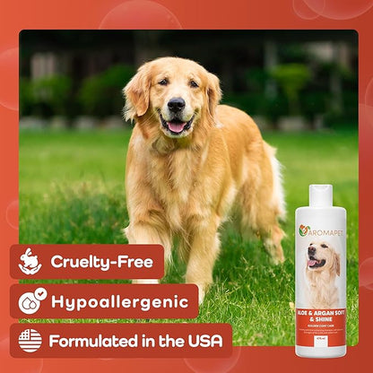 Sensitive Care -Tangle-Free-Silky Shine Softening and detangling Shampoo, Delicate Coat Clean & Odor Control Shampoo – Advanced Shine Formula for Dogs (Golden Retriever, 16 Fluid Ounces)